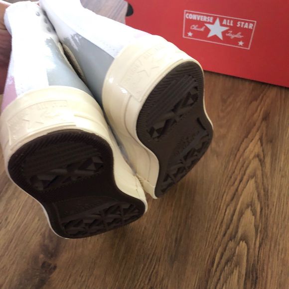 Converse Chuck Taylor All Star hi top multicolored shoes sneakers sz 8 womens - Picture 4 of 6